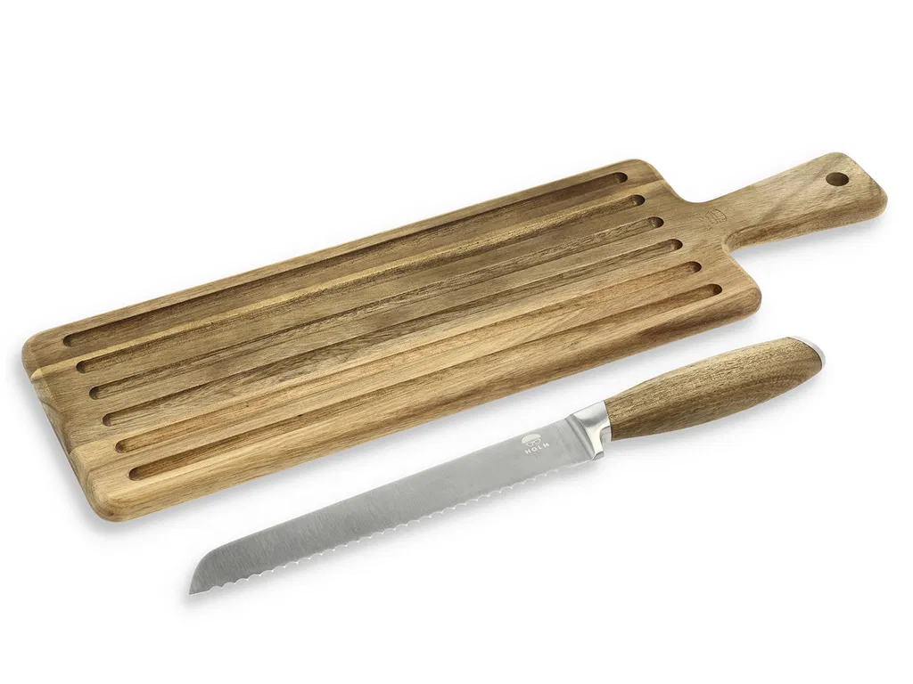 HOLM Skærebræt med brødkniv